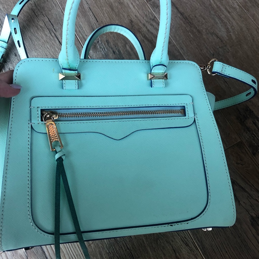 Rebecca Minkoff satchel mint green